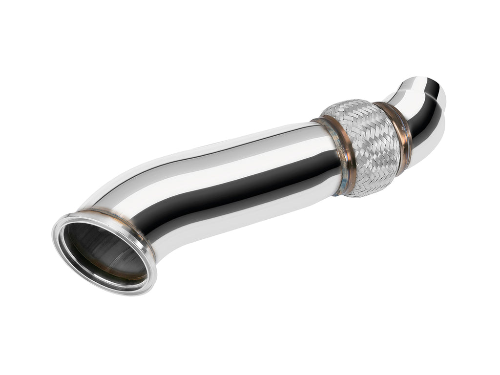 Dettaglio del downpipe FMIC.Pro per motore B58