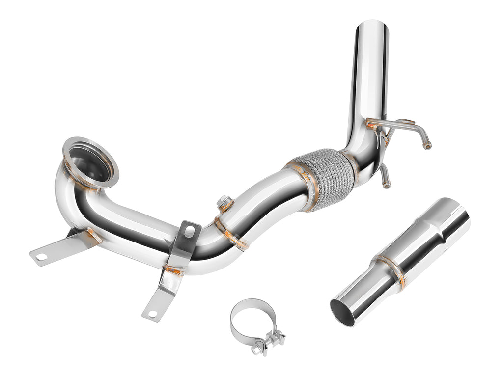 Downpipe FMIC.Pro 70 mm in acciaio inox per Audi A3 8V 1.4 TSI