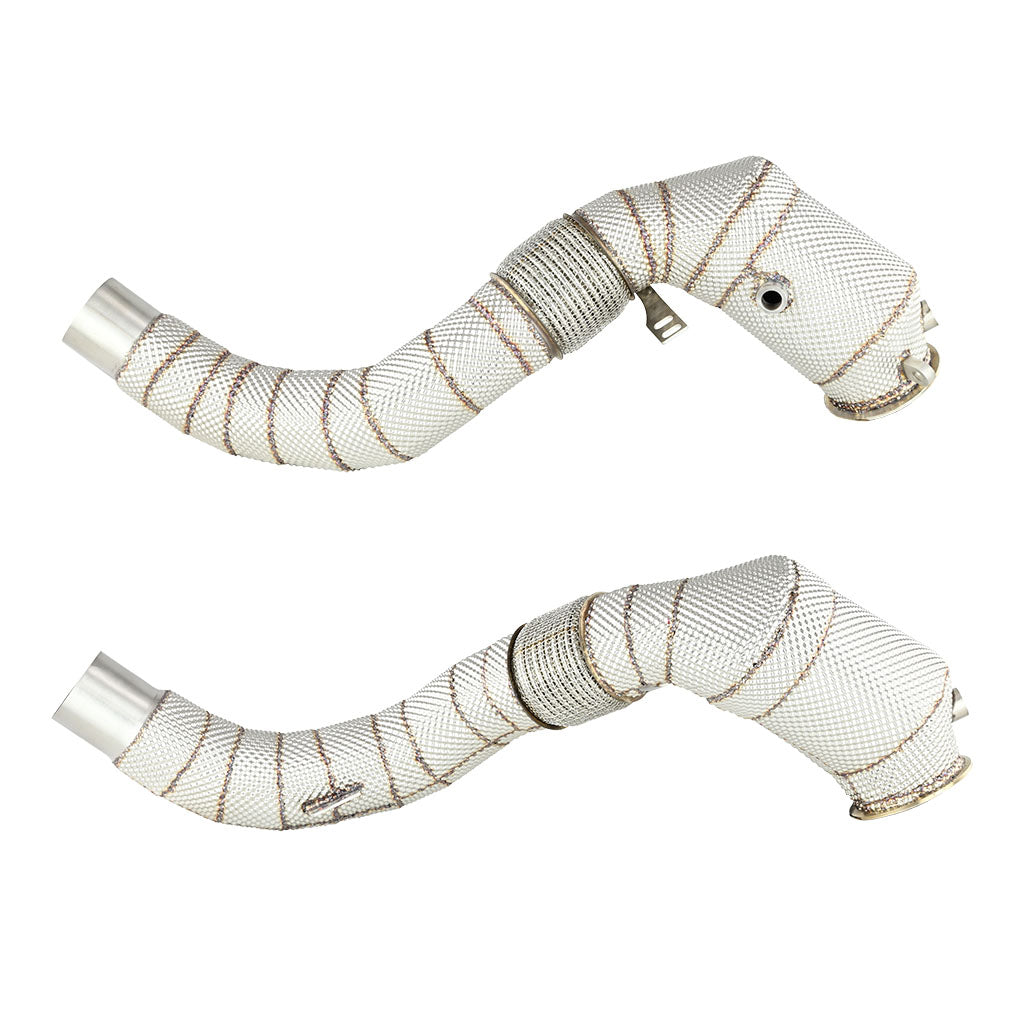 Downpipe FMIC.Pro N63 con rivestimento Inconel