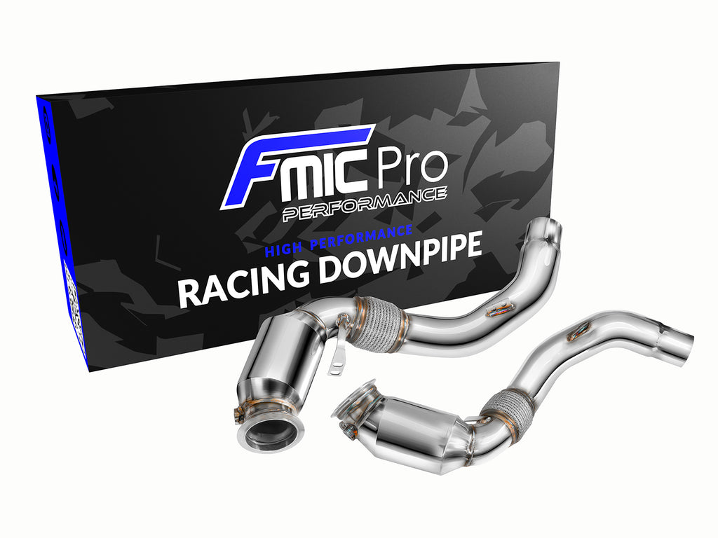 Downpipe FMIC.Pro N63 con catalizzatore 200 cpsi