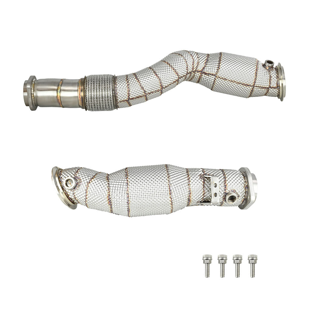 Downpipe FMIC.Pro S58 con rivestimento Inconel