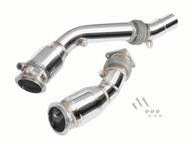 Downpipe FMIC.Pro S55 dettaglio flangia