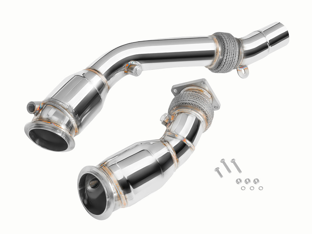 Downpipe FMIC.Pro S55 catalizzatore dettaglio