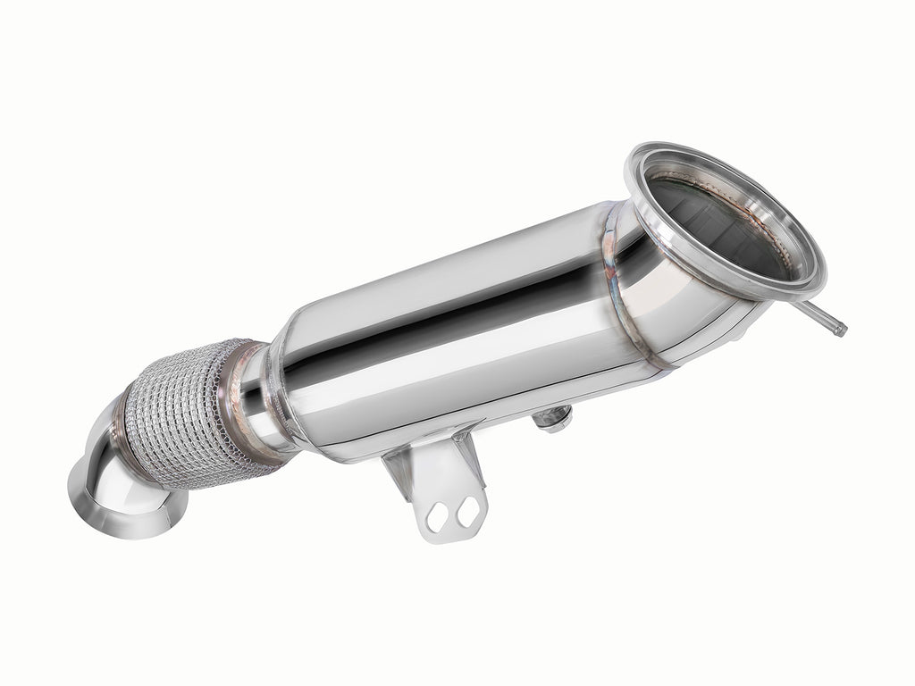 Downpipe FMIC.Pro BMW M40i B58 dettaglio flangia