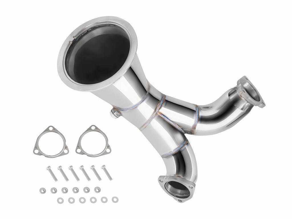 Downpipe FMIC.Pro 63,5 mm per Audi S4 B9 3.0 TFSI senza OPF