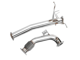 Downpipe FMIC.Pro Volvo D5 dettaglio attacchi sensori