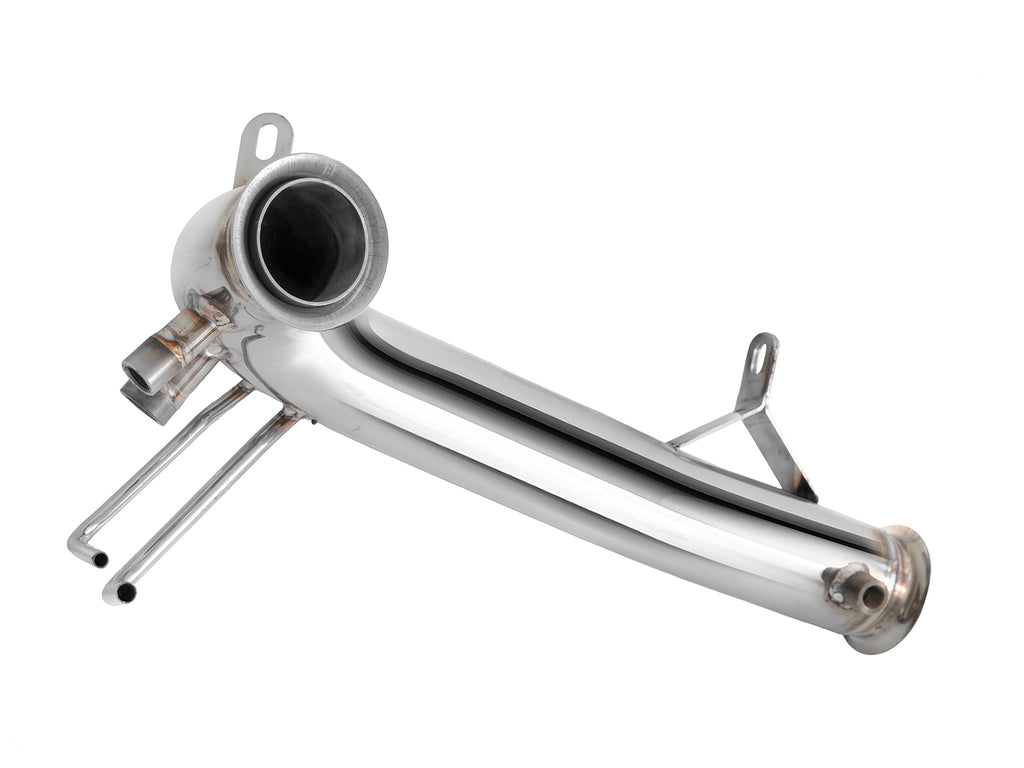 Downpipe FMIC.Pro T5 dettaglio flange CNC