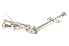 Carica l'immagine nel visualizzatore di Gallery, Dettaglio flangia e giunto flessibile del downpipe GR Yaris