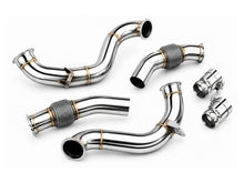 Carica l'immagine nel visualizzatore di Gallery, Downpipe FMIC.Pro Mercedes C63 4.0 V8 Bi-Turbo vista laterale