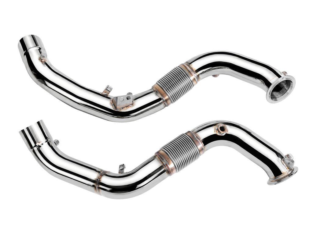 Downpipe FMIC.Pro M5 F90 dettaglio attacchi lambda