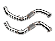 Carica l'immagine nel visualizzatore di Gallery, Downpipe FMIC.Pro M5 F90 dettaglio attacchi lambda