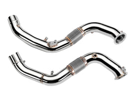 Downpipe FMIC.Pro M5 F90 dettaglio attacchi lambda