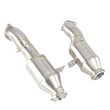 Carica l'immagine nel visualizzatore di Gallery, Downpipe FMIC.Pro AMG 43 dettaglio attacchi lambda
