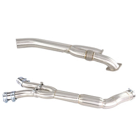 Downpipe midpipe FMIC.Pro G80 dettaglio giunto flessibile