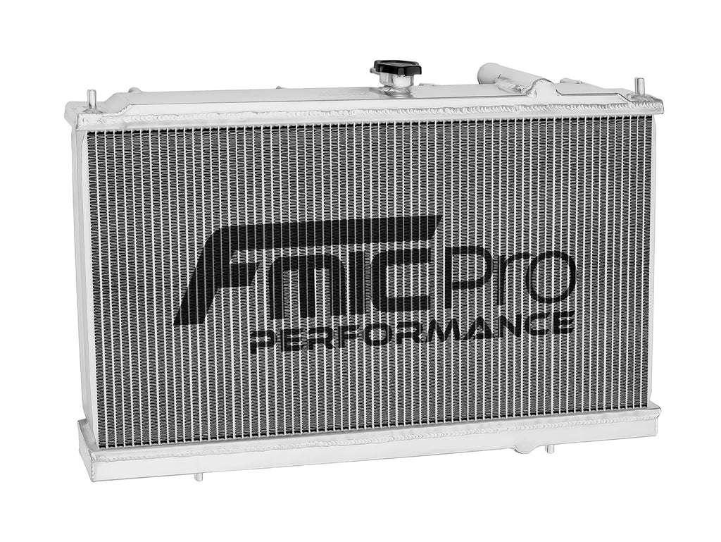 Radiatore Racing FMIC.Pro per Mitsubishi Lancer Evolution 4 5 6 - vista laterale
