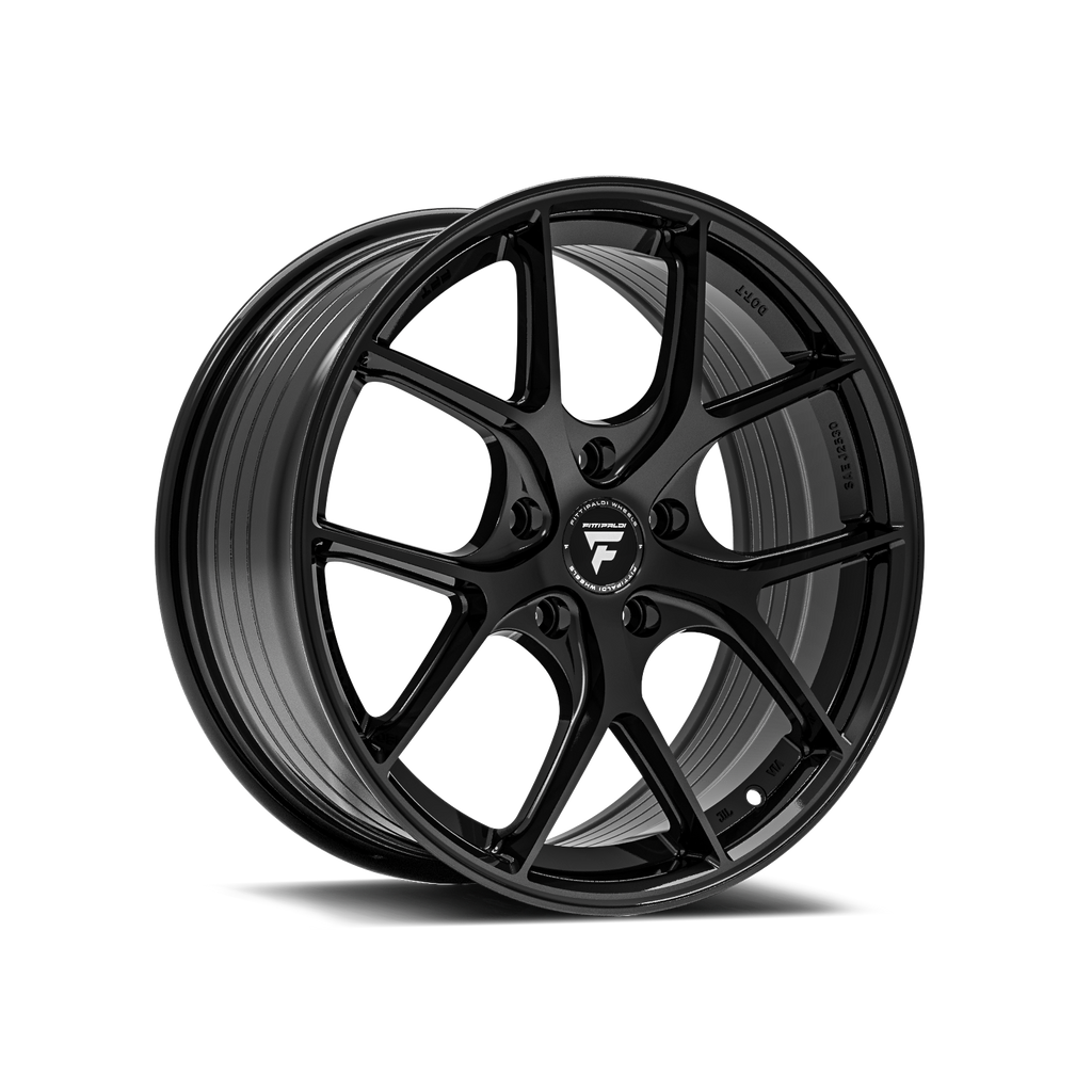 Cerchio in Lega Fondmetal -Fittipaldi- FITTIPALDI FS365 FITTIPALDI 17x8 ET35 5x114.3 GLOSSY BLACK