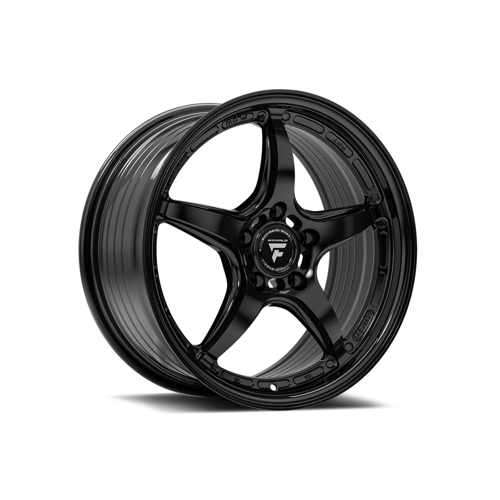 Cerchio in Lega Fondmetal -Fittipaldi- FITTIPALDI FS367 FITTIPALDI 17x8 ET35 5x100 GLOSSY BLACK