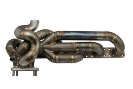 Collettore Turbo BMW M50/M52/M54 Bottom Mount Tubolare Inox (Solo LHD) - foto 1