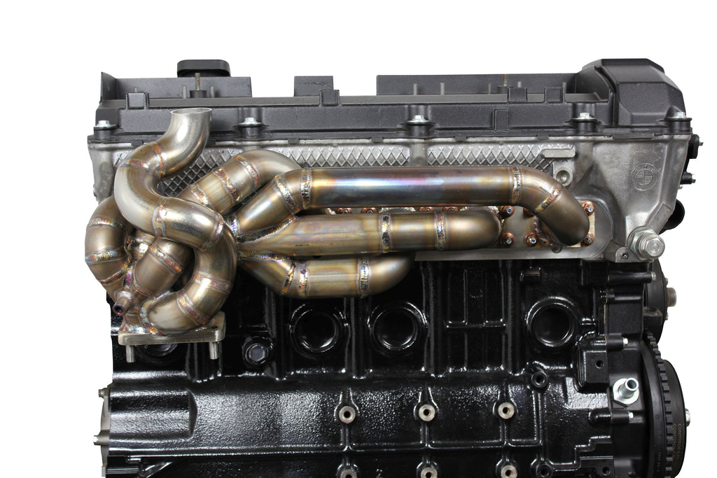Collettore Turbo BMW M50/M52/M54 Bottom Mount Tubolare Inox (Solo LHD) - foto 3