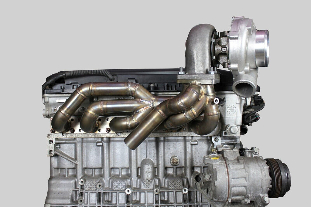 Collettore Turbo BMW M50/M52/M54 Top Mount Tubolare Inox T3 (No E36) - foto 1