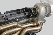 Carica l'immagine nel visualizzatore di Gallery, Collettore Turbo BMW M50/M52 E36 Top Mount Tubolare Inox T3 Twin Scroll - foto 3