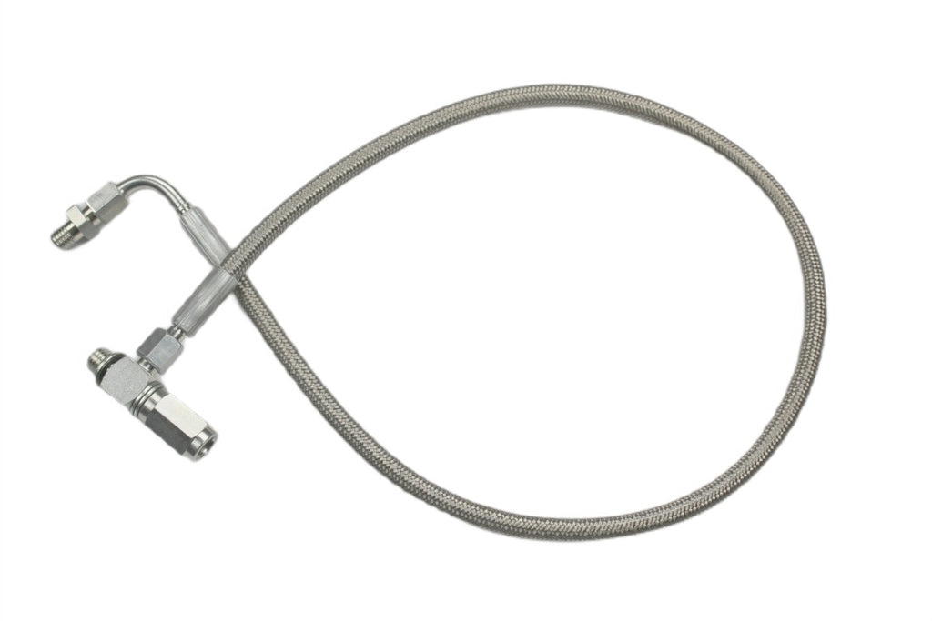 Linea mandata olio turbo in treccia inox FTWL per BMW M50 M52 M54 S54