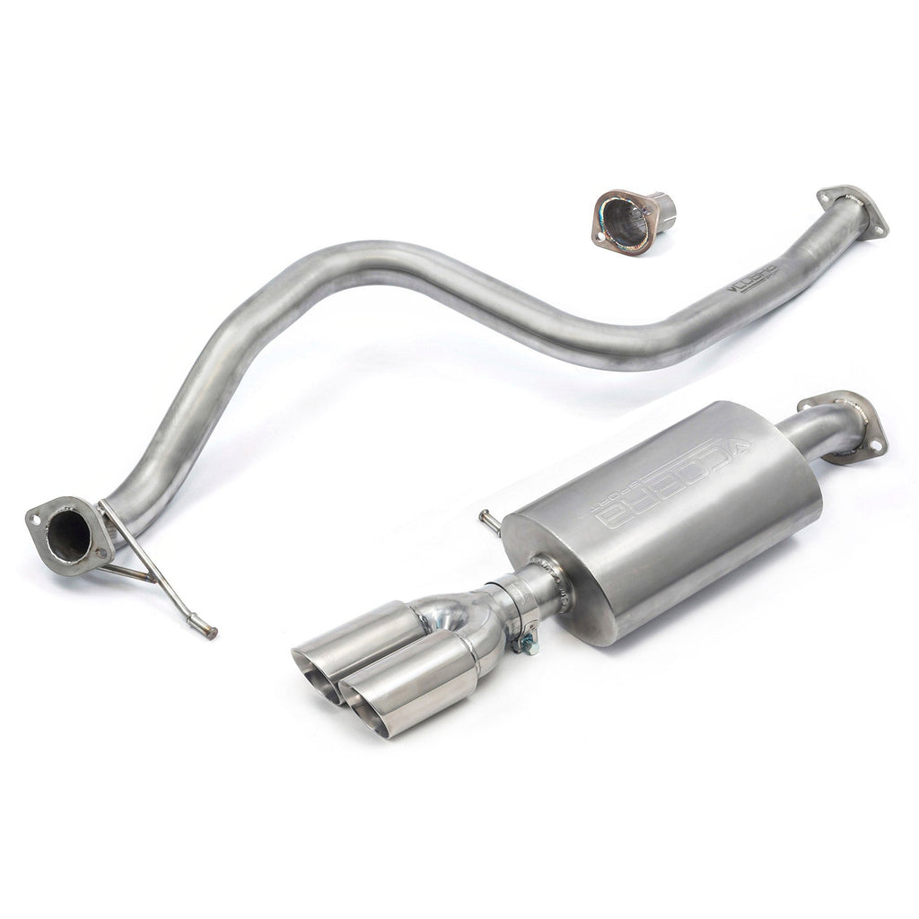 Scarico Sportivo Cat Back Cobra Sport per Ford Fiesta (Mk8) 1L EcoBoost Hybrid mHEV ST-Line (ST Style) Twin