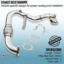 Downpipe Decat Ford Fiesta MK7 / Focus MK3 1.0 EcoBoost Zetec S 11-18 - foto 2