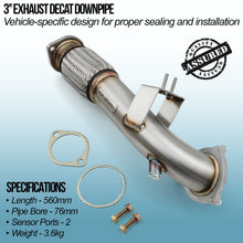 Downpipe Decat 3" Ford Fiesta MK7 ST180 1.6 Ecoboost 13-17