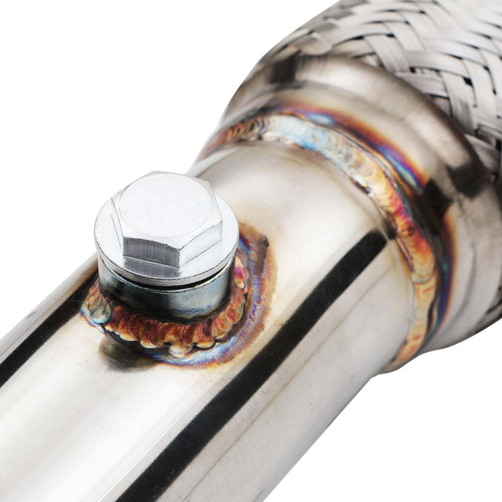 Downpipe Decat 1° e 2° Catalizzatore 2.5" Opel Corsa D VXR 1.6 Turbo 11-15 - foto 6