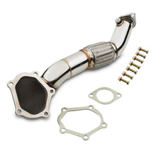 Turbo Elbow Downpipe in Acciaio Inox Mitsubishi Lancer Evo 10 X 4B11T 07-16