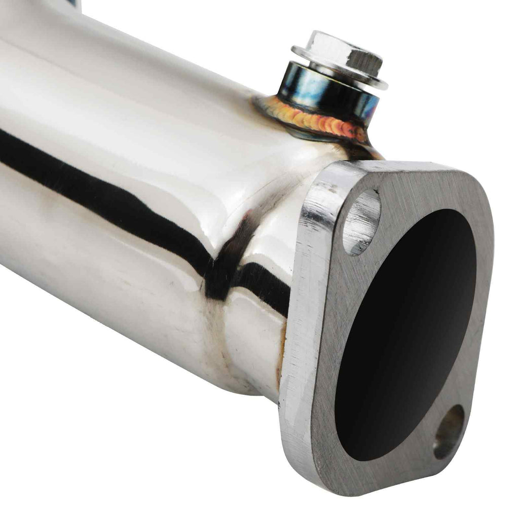 Turbo Elbow Downpipe in Acciaio Inox Mitsubishi Lancer Evo 10 X 4B11T 07-16
