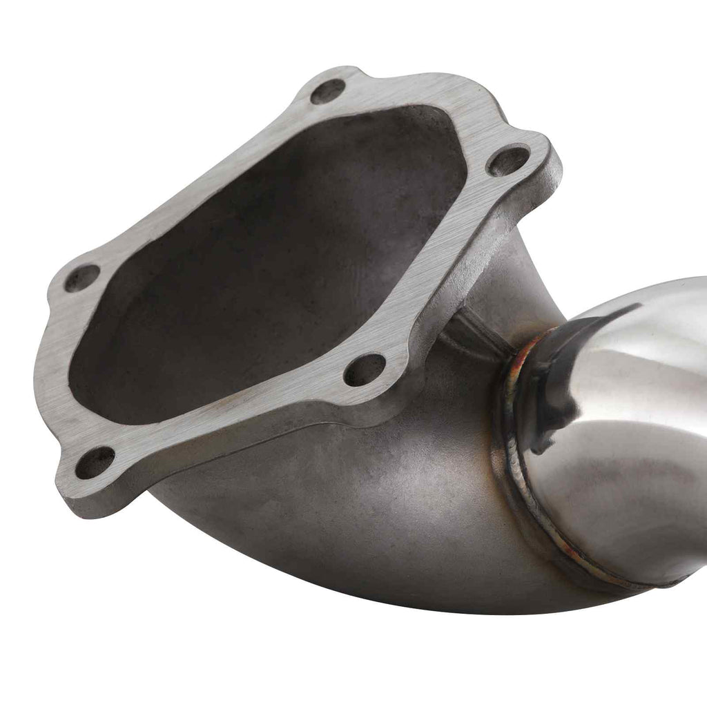 Turbo Elbow Downpipe in Acciaio Inox Mitsubishi Lancer Evo 10 X 4B11T 07-16 - foto 9