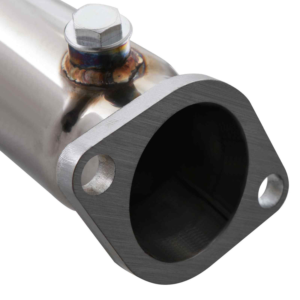 Turbo Elbow Downpipe in Acciaio Inox Mitsubishi Lancer Evo 10 X 4B11T 07-16 - foto 6