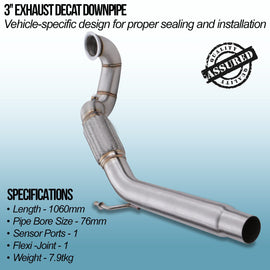 Downpipe Decat 3