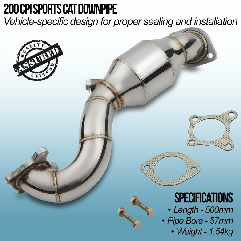 Catalizzatore Sportivo 200 Celle Seat Leon 1P 1.4 TFSI CAXC 2004-2015 - foto 2