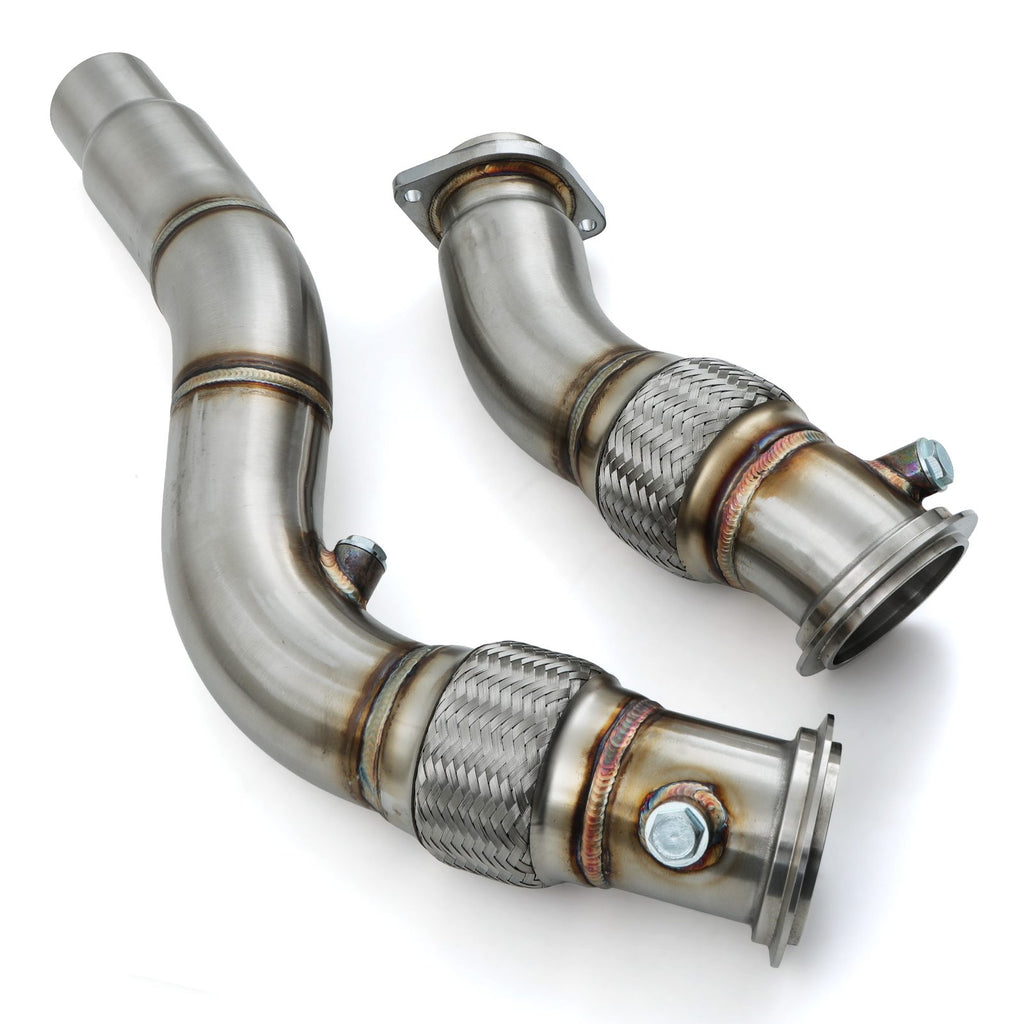 Downpipe Decat 3.0L 3" - Coppia BMW 2 Series F87 M2 Competition CS 2018-2021 - foto 2