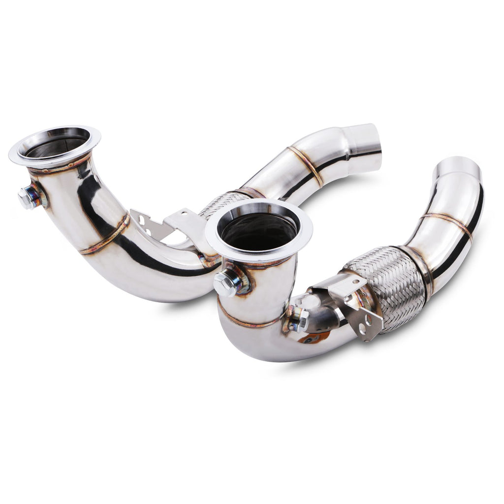 Downpipe Decat 2.75" BMW Serie M6 F12 F13 S63 4.4 V8 2012-2018 - foto 2