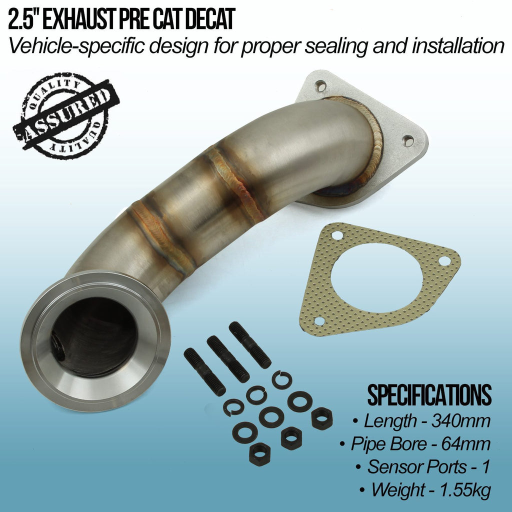 Decat Pre Cat 2.5" Opel Corsa D 1.6 Turbo VXR Nürburgring 11-15