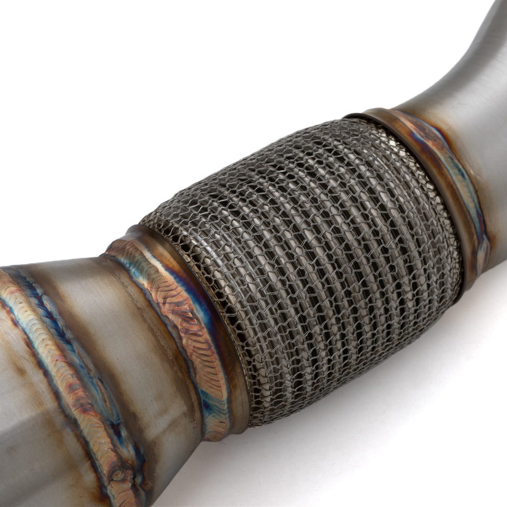 Downpipe Decat 4.5" BMW 7 Series G11 G12 740i B58 16-18 - foto 10