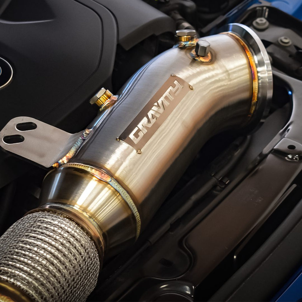 Downpipe Decat 4.5" BMW 5 Series G30 540i B58 16-18 - foto 6