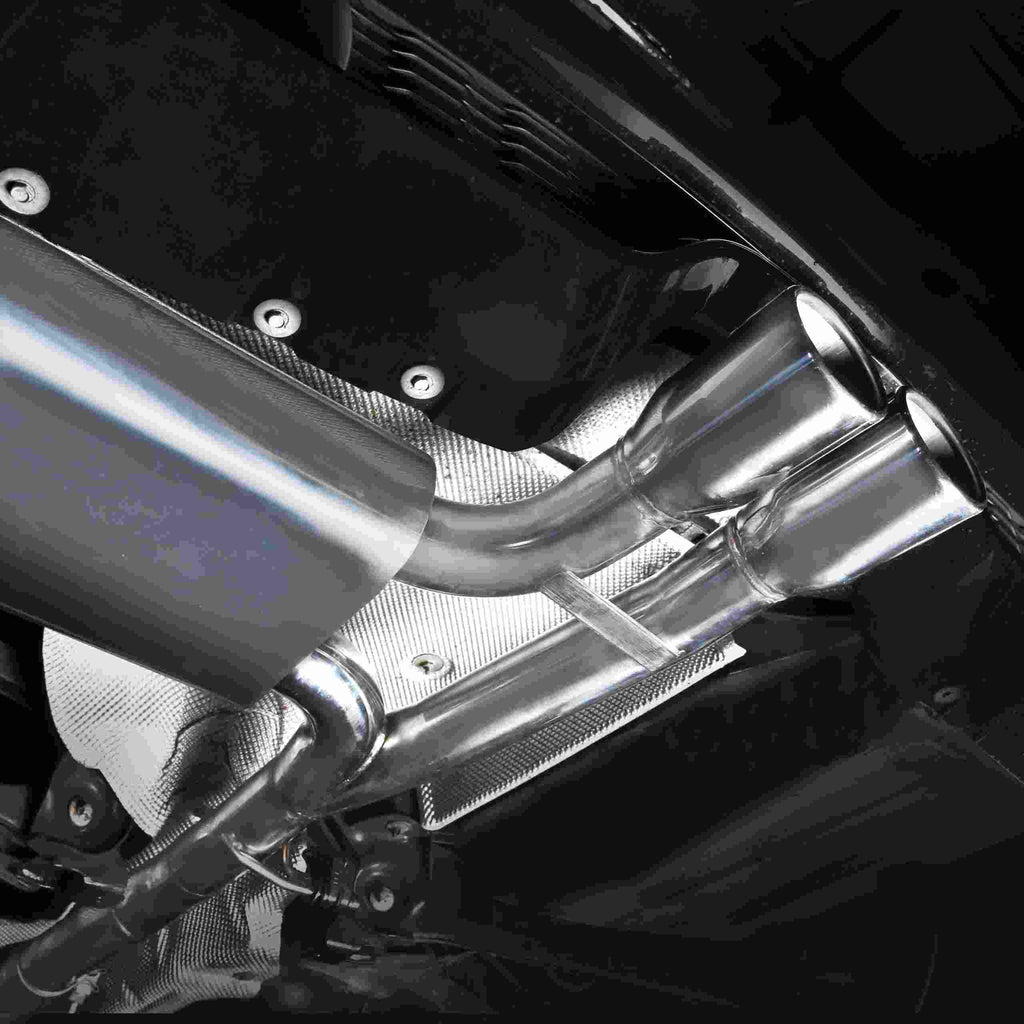 Sistema di Scarico Cat Back 2.5" (doppio terminale 3.5") Mini Cooper S F56 2.0 Turbo 14-18 - foto 7