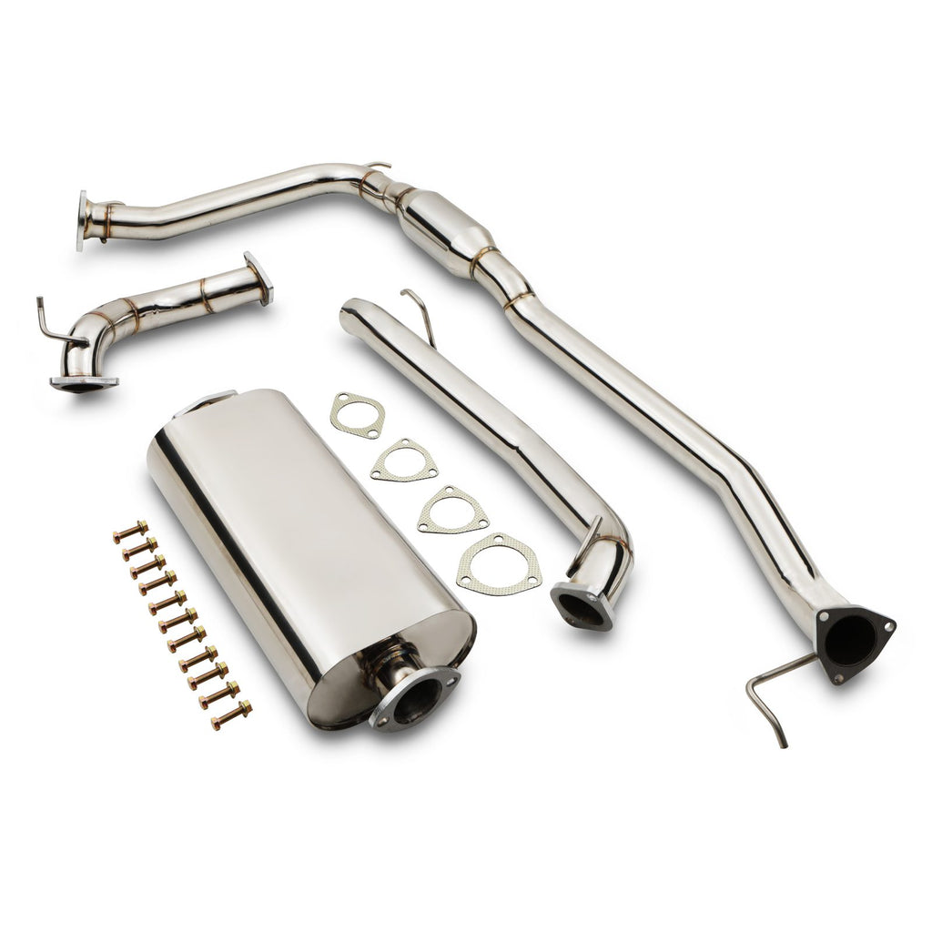 Sistema di Scarico Cat Back Uscita Singola Honda Civic FN2 2.0 Type R 05-11 - foto 4