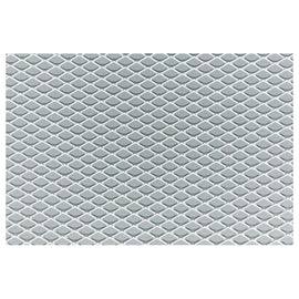 Griglia universale in alluminio 125x20 cm maglia stretta