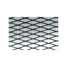 Griglia universale in alluminio nero 100x30 cm maglia larga