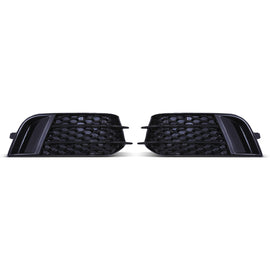 Cover Fari Fendinebbia Stile RS1 Nero Lucido Audi A1 8X Pre-Facelift 10-15 - foto 2