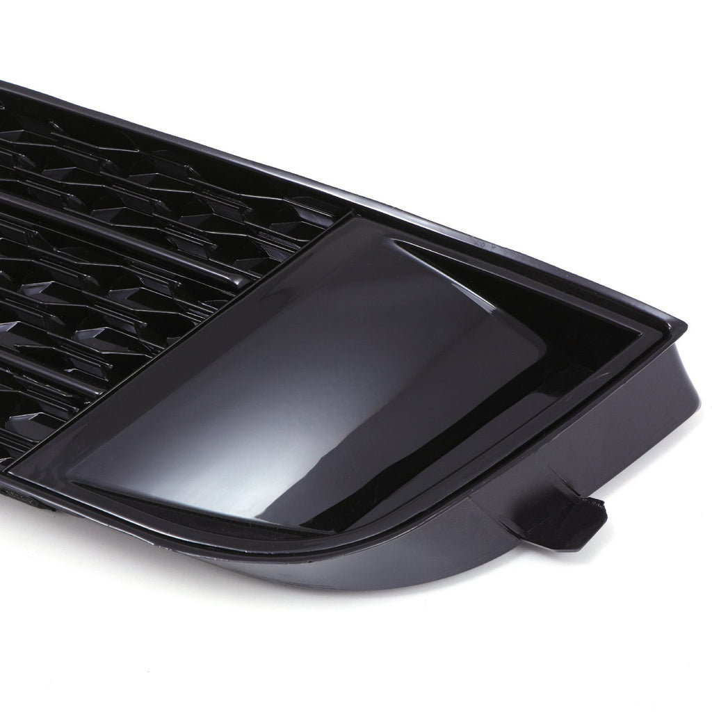 Cover Fari Fendinebbia Stile RS1 Nero Lucido Audi A1 8X Pre-Facelift 10-15 - foto 4
