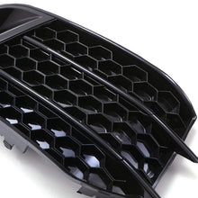 Kit Griglia RS e Cover Fari Fendinebbia Nero Lucido Audi A1 8X 10-15 - foto 7