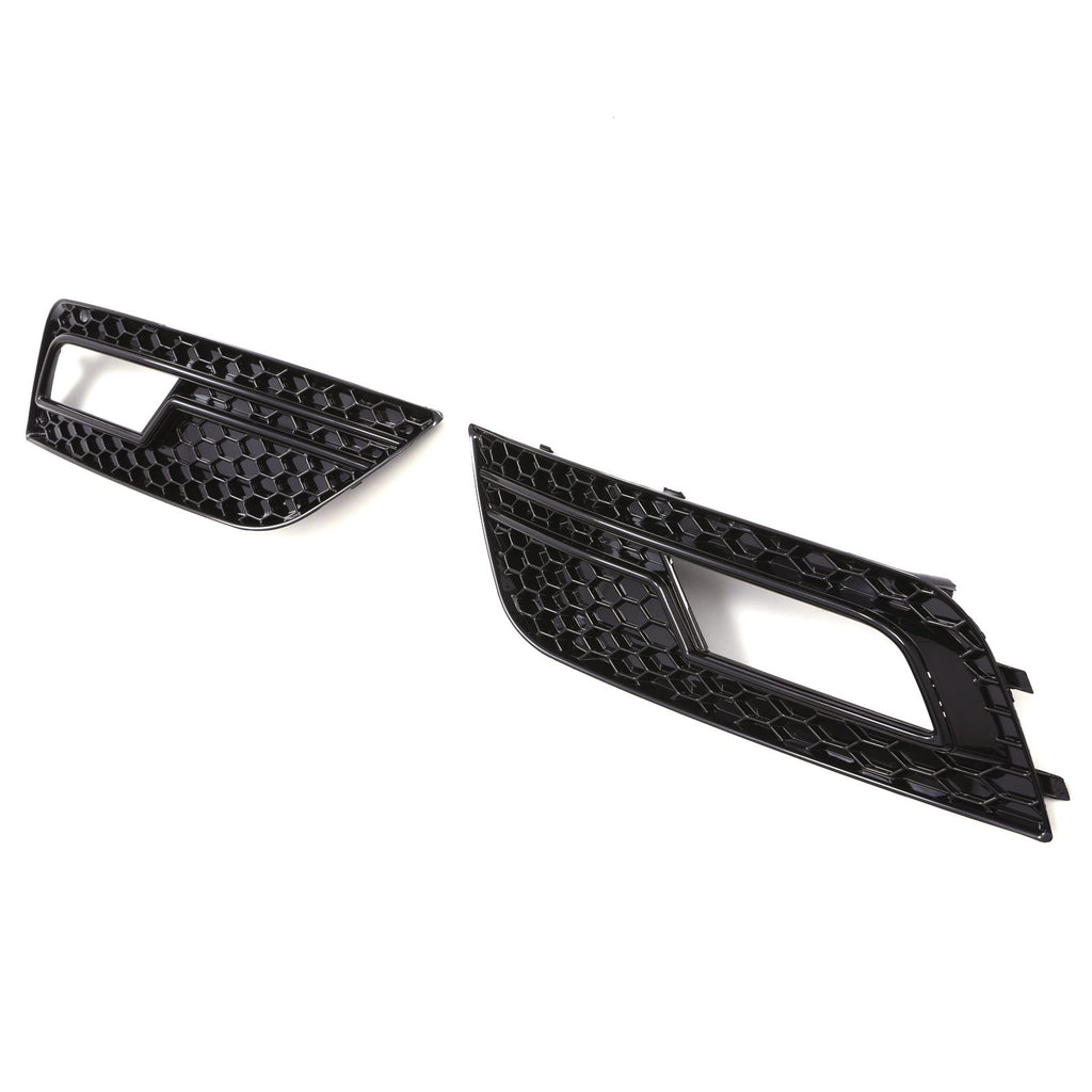 Griglia Anteriore a Nido d'Ape con Cornici Stile RS4 Nera Audi A4 B8.5 12-16 - foto 4