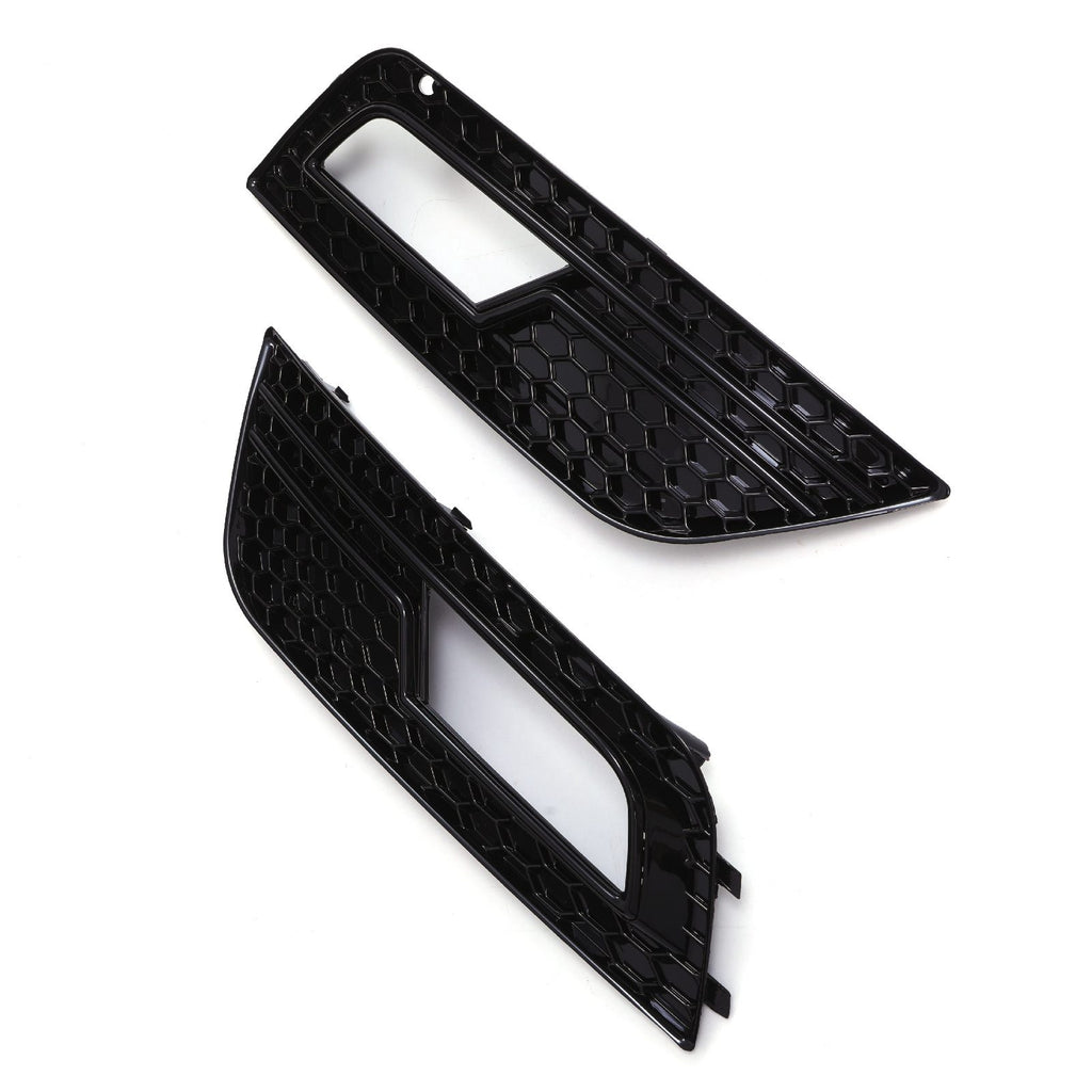 Griglia Anteriore a Nido d'Ape con Cornici Stile RS4 Nera Audi A4 B8.5 12-16 - foto 5